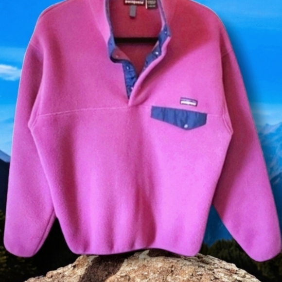 Rare Vintage 90s Patagonia Synchilla Snap-T Fleece Pullover Deadstock Unworn USA - Picture 4 of 9
